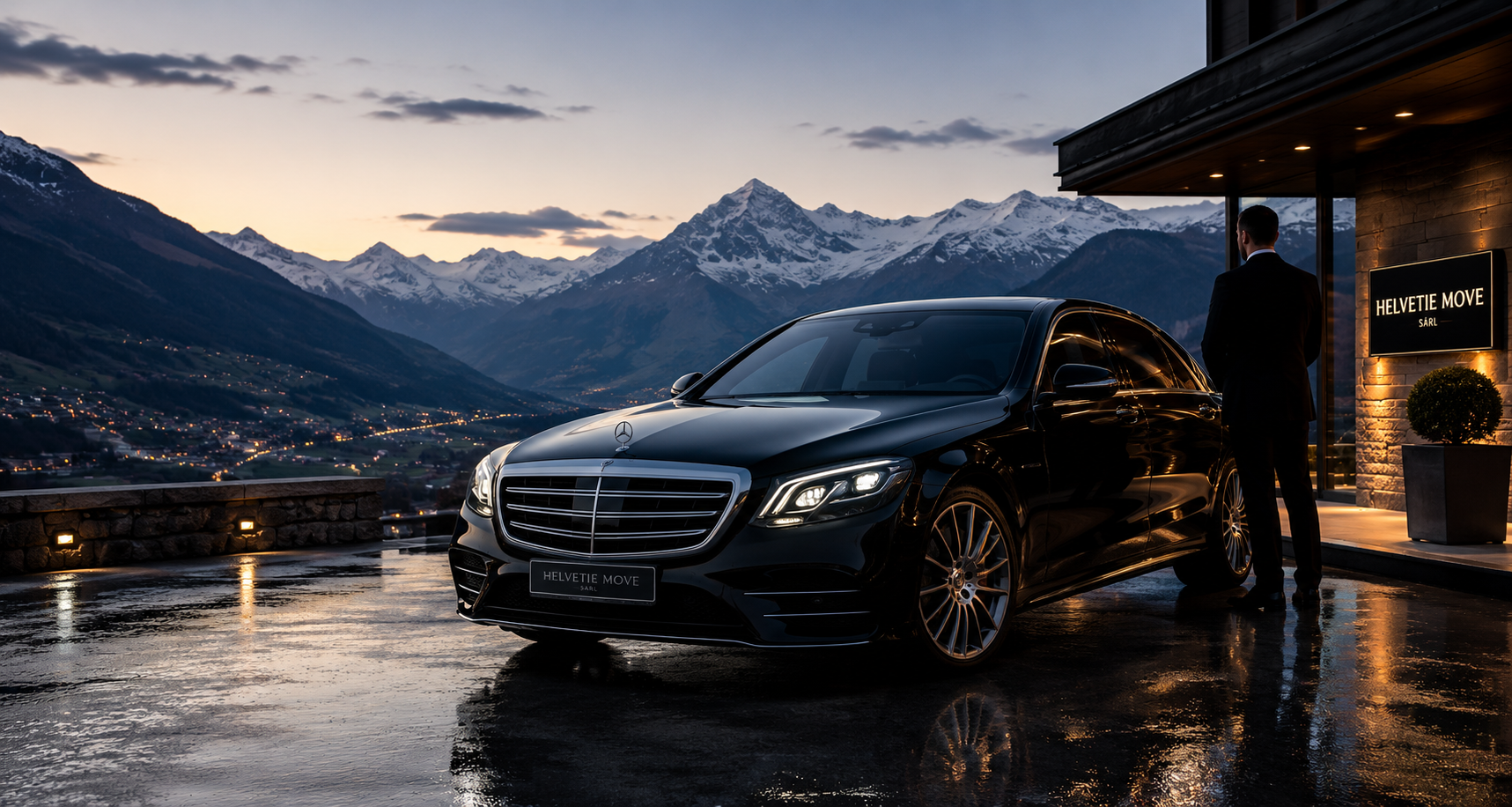 Taxi en Valais vers Zermatt Crans-Montana et stations